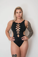 Combinaison gainante une pièce pour femme, respirante et extensible, pour pole dance et spectacle, tenue de performance mode