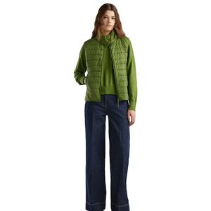 Vestes sans manches pour femmes, tendance, très vendues, décontractées, confortables, avec fermeture éclair intégrale, coupe ajustée, chaudes - Product Image 3