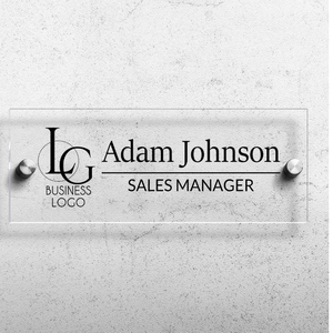 Letrero de Señalización e Información Interior de Acrílico Mica con Impresión UV para Oficinas, Edificios y Espacios Comerciales - Product Image 3