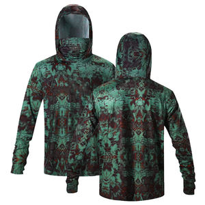 Camiseta de Pesca Unisex de Manga Larga con Estampado por Transferencia Térmica, Protección UPF 50 Anti-UV, Transpirable, 100% Poliéster - Product Image 2
