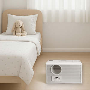 Cabine de studio acoustique préfabriquée OEM ODM équipée d'un climatiseur à fenêtre silencieux et d'un système de refroidissement et de chauffage robuste - Product Image 6