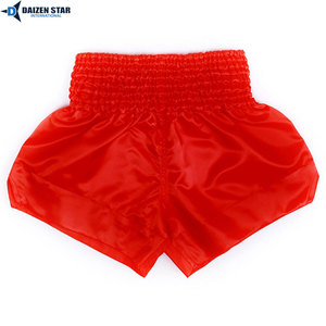 Men’s Boxing Shorts Quick Dry Polyester Muay Thai Training Shorts OEM Custom Design Bulk Order - Product Image 6