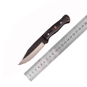 มีดฟอร์จสั่งทำพิเศษ ความต้องการสูง พร้อมใบมีดลายดำและด้ามจับแบบหมุดสามตัว |   เกรดคอลเลคเตอร์เกรดพร้อมคุณภาพระดับ OEM ในราคาประหยัด - Product Image 6