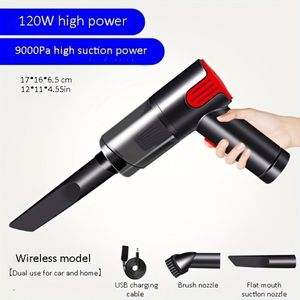 Aspirapolvere Portatile Mini da Tavolo per Casa e Auto con Ricarica USB Wireless in Materiale PC - Product Image 2