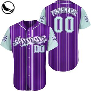 Custom Baseball Jersey Blue V-Neck Short Sleeve Moisture Wicking Team Name Print Unisex Adult Regular Fit Screen Printing - Product Image 6