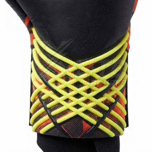 Gants de gardien de but de football professionnels en caoutchouc injecté, paume en latex antidérapante, protection complète des doigts, respirants, avec boucle arrière. - Product Image 6