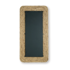 Best Choice Water Hyacinth Floor Standing <b>Mirror</b> Antique Floor <b>Mirror</b> Rustic Design Wholesale Price from Vietnam B2B - Product Image 2