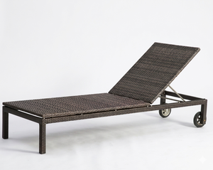 Tumbona atlatik de playa, patio, ratán, piscina, estilo ocio - Product Image 2