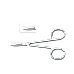 Tijeras Quirúrgicas Ortopédicas Médicas Semibizotadas en Oro, Rectas y Curvas, Tipo Mayo, 5.5" TC, Precio Mayorista Económico - Product Image 4