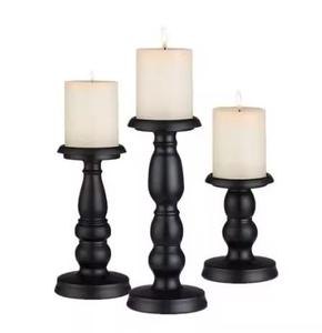 HASAN CRAFT Porte-bougies en bois écologiques faits à la main avec bougies coniques Forme personnalisée pour la décoration de la maison - Product Image 6