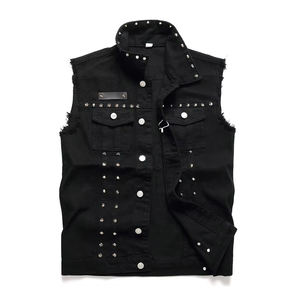 Chaleco Vaquero de Invierno para Hombre, Diseño Profesional, Fabricante Pakistaní, Ropa Exterior Informal de la Mejor Calidad, Chalecos Vaqueros con Bolsillos Delanteros - Product Image 1