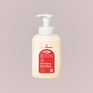 hand soap liquid bulk Korean Polmedison <b>Kids</b> Ato <b>Bubble</b> Antibacterial Hand Wash White Musk Scent 510ml - Product Image 6