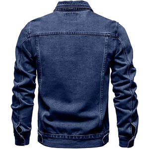 Outfitize International - Chaqueta de Mezclilla Reciclada Sostenible al por Mayor para Hombre, Chaqueta de Mezclilla Azul de Primera Calidad Ecológica - Product Image 6