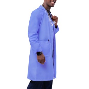 Blouse de travail pour hommes en spandex, respirante, coupe-vent, personnalisable avec logo, pour usage hospitalier, vente en gros OEM - Product Image 2