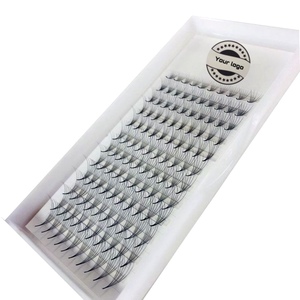 Top fournisseur XL XXL Mini plateau Extensions de cils à longueur mixte Ventilateurs rapides 3D à 20D Base pointue Logo personnalisé Livraison rapide - Product Image 6