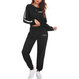 Conjunto Deportivo Unisex Personalizado, Sudadera con Capucha y Pantalones Deportivos de Felpa para Entrenamiento, Talla Grande para Mujer - Product Image 6