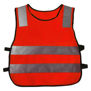 PLAYER'S POINT High Visibility Breathable Waterproof Windproof Safety <b>Vest</b> Reflective Stripes Zipper Closure Unisex Workwear - Product Image 5