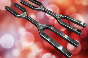 Diapason géant pour guérison et méditation, diapasons en aluminium, ensemble de 2 diapasons pour le chakra de la couronne. - Product Image 3