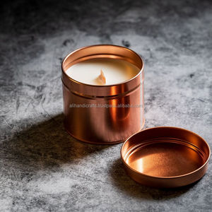 Recipiente para velas de cobre estilo victoriano con patas y asas laterales de fundición – Recipiente de lujo herenciales para múltiples velas - Product Image 4