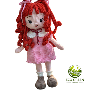 Muñeco de Ganchillo Suave, Amigurumi, Juguete de Peluche, Figura de Ganchillo de Estilo Vintage para Decoración de Guardería, Venta al por Mayor, Hecho a Mano - Product Image 2