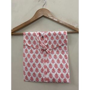 Ensemble de pyjama pour femmes en coton 100% à imprimé floral, vêtements de nuit doux et respirants en tricot, taille élastique, deux pièces, vêtements de détente - Product Image 3