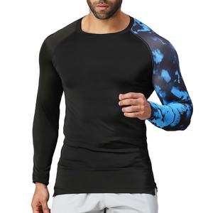 Chemises de compression légères pour hommes 2025, vêtements de fitness respirants, vente chaude, rashguard, chemises de compression de sport pour la salle de sport - Product Image 1