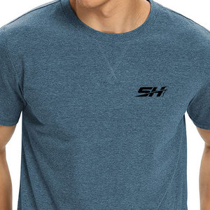 T-shirt d'entraînement Dry Fit pour homme, séchage rapide, doux pour la peau, prix de gros abordable, service OEM, matière extensible, coupe durable - Product Image 6