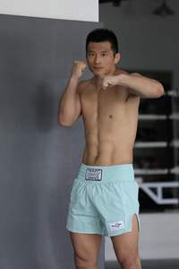 Pantalones Cortos de Kickboxing para Hombre, Muay Thai, Satén, Cintura Elástica, Ligeros, Coloridos, Estampados, para Entrenamiento en Gimnasio - Product Image 3