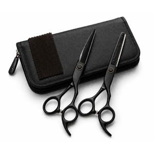 <b>Barber</b> Thinning <b>Set</b> Stainless Steel Sharp Blade Right-Handed Hair Cutting Scissors - Product Image 6