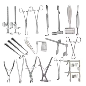 Ensemble chirurgical majeur, kit d'instruments chirurgicaux réutilisables de qualité supérieure pour la chirurgie générale, procédures médicales, acier inoxydable, opérationnel - Product Image 4