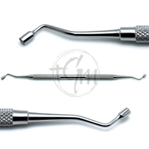 Condensador de doble extremo de acero inoxidable para amalgama dental, instrumento de odontología restauradora para obturación de cavidades - Product Image 6