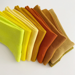 Chaussettes courtes en coton respirant, couleur unie, tricot fines, pour adultes, usage décontracté estival, blanc, gris, noir - Product Image 6