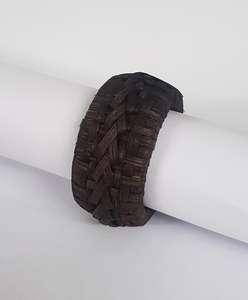 Anillo para Servilletas de Bambú N S Tomar Handicrafts, Ecológico, de Fibra de Bambú, Estilo Floral, 4.5cm, para Camping - Product Image 4