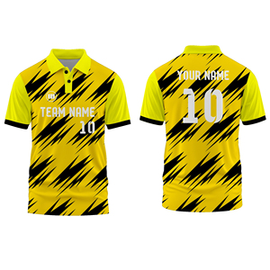 Maillot de cricket personnalisé de haute qualité, léger et respirant, par sublimation, pour équipes sportives, vente en gros, marque privée - Product Image 1