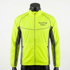 Chaqueta Deportiva de Invierno de Alta Calidad con Cierre Completo, Cuello Alto, Logotipo Frontal, Manga Larga, Ligera, para Entrenamiento y Actividades Deportivas - Product Image 1