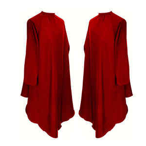Cape de Coiffure Professionnelle Rouge Imperméable en Polyester avec Logo Personnalisé, Réglable, pour Salon de Coiffure et Barbier, Marque Personnalisée - Product Image 6
