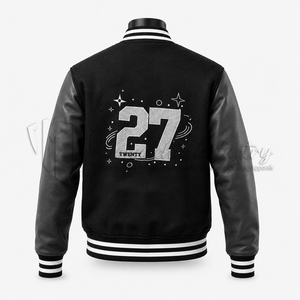 Chaqueta Varsity Unisex Personalizada, Transpirable, Ecológica, Resistente al Viento, con Cuerpo de Lana, Fabricante OEM de Marca Privada - Product Image 2