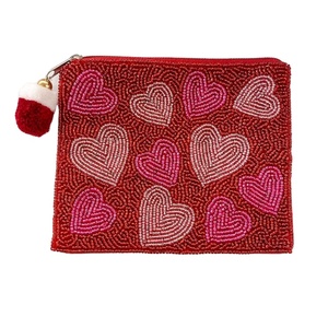 Monedero de Bienvenida para Bebé, Hecho a Mano, con Hermoso Diseño Bordado a Mano con Cuentas, Regalos para Niños, Monedero Pequeño con Cremallera - Product Image 4