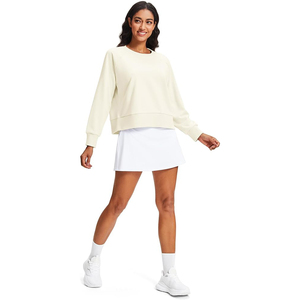 Sudaderas con Estampado de Letras para Mujer, Cuello Redondo, Corte Holgado, Manga Larga, Diseño con Eslogan, Felpa Suave, Mezcla de Algodón, Ropa Urbana - Product Image 4