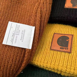 Casquette en coton 100% tricotée sur mesure, design personnalisé, bonnet d'hiver pour adultes, pour les voyages à la plage, bonnets pour hommes et femmes - Product Image 3