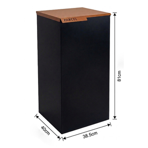 Outdoor Waterproof Anti-Theft Security Galvanized Steel Large Standing Parcel <strong>Drop</strong> <strong>Box</strong> with Key Lock - Product Image 5