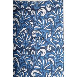 Poubelle en tissu de coton à motif floral artisanal avec boîte en carton recyclé pour jardin, bureau ou usage domestique - Product Image 2