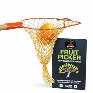 Cesta de Alta Capacidad para Cosecha de Mango, Red de Recolección de Frutas con Poste, Sacudidor de Árboles para Uso en Huertos y Granjas - Product Image 2