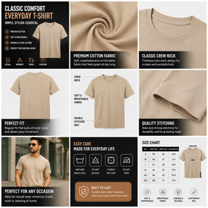 T-shirt d'été pour homme, coupe ajustée, col classique, style décontracté, longueur normale, séchage rapide, respirant, imprimé effet soie, 100% polyester, nouveauté - Product Image 5