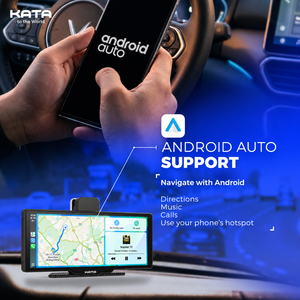 Système de caméra embarquée double sans fil CarPlay Android Auto KATA MH01 10 pouces, écran portable pour voiture, compatible OEM pour Vinfast EC Van - Product Image 6