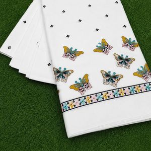 Tissu brodé malté, tissus textiles, tissu dentelle, tissu organza pour marques de mode, approvisionnement en vêtements, vente en gros, export en vrac, achat - Product Image 3