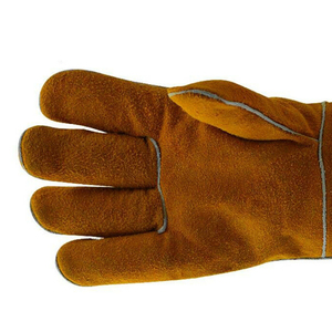 Guantes de Soldadura de Cuero ODM EDM con Mangas Extra Largas, Resistentes al Fuego y a Salpicaduras de Metal Fundido, Personalizables para Manipulación de Metales Calientes - Product Image 5