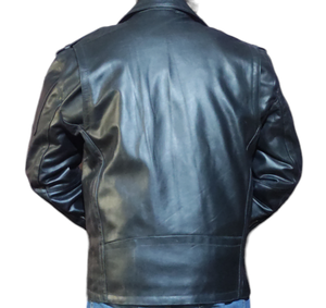 Chaqueta de Cuero Estilo Moderno para Hombre, Ropa Exterior Informal Contemporánea para Personalización de Marca y Suministro de Ropa al por Mayor - Product Image 3