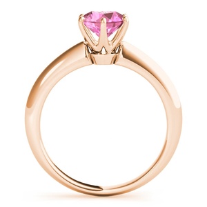 Anillo minimalista de Plata de Ley 925, espinela redonda de laboratorio, fabricante indio, precio de fábrica al por mayor - Product Image 4