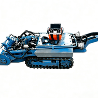 Robot de dragage de boues intégré à haute pression, mode de travail multifonctionnel, machine de désassainissement pour ruisseaux urbains